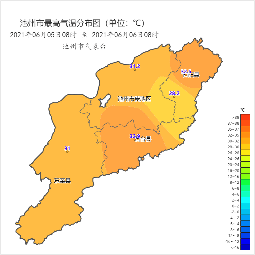 高考期間我市以多雲到陰天氣為主,氣溫較高!_池州市