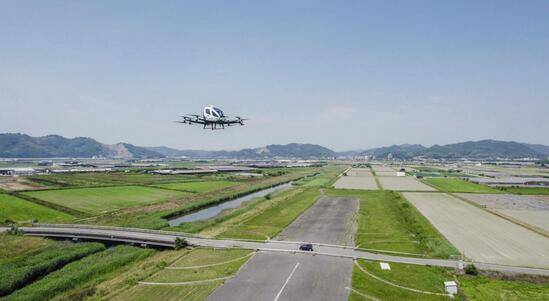 飞行器|亿航216自动驾驶飞行器已获日本许可并完成首飞