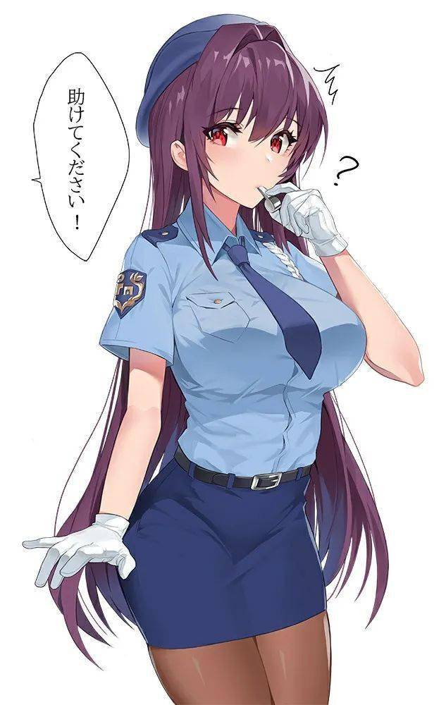 女警察卡通壁纸图片