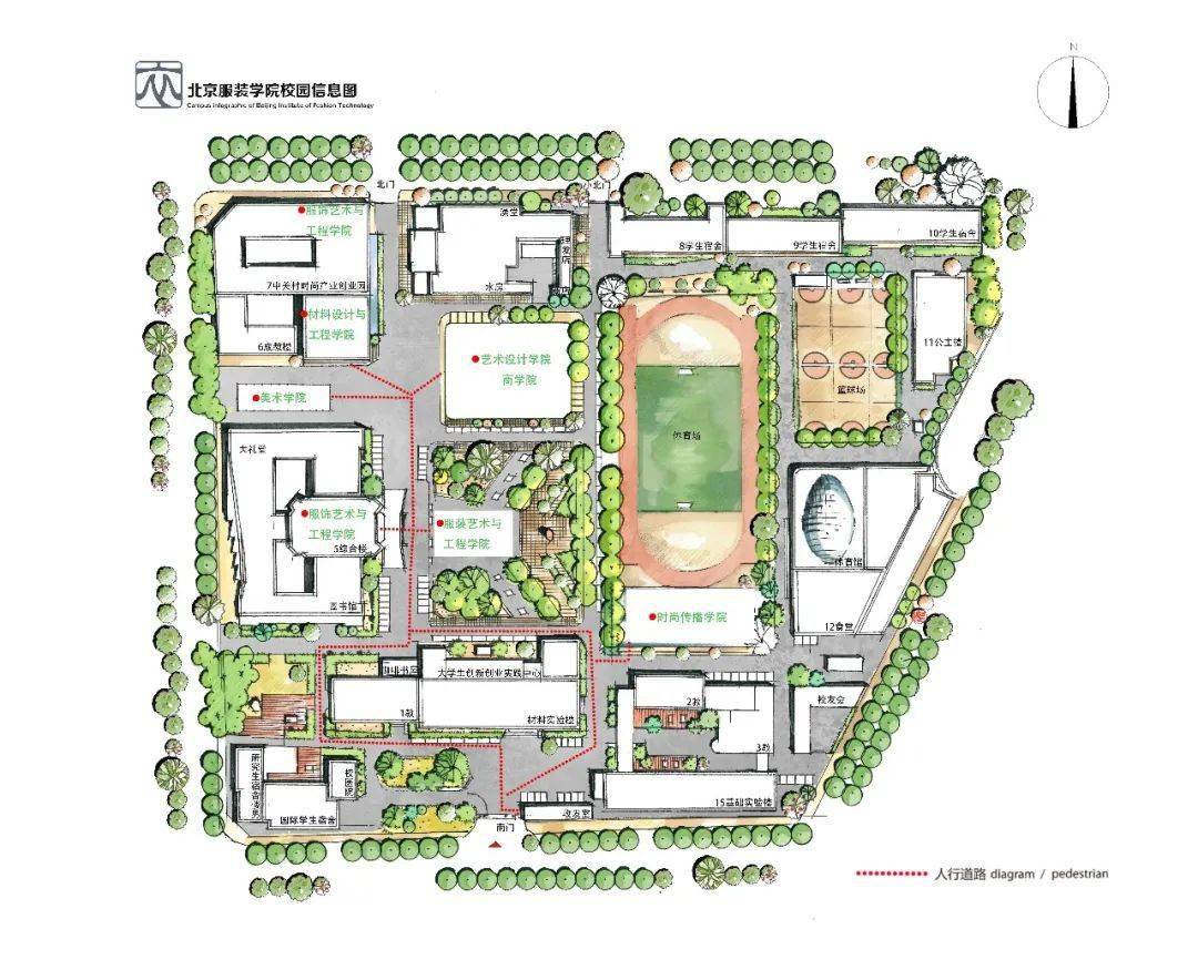 北京服装设计学院位置图片