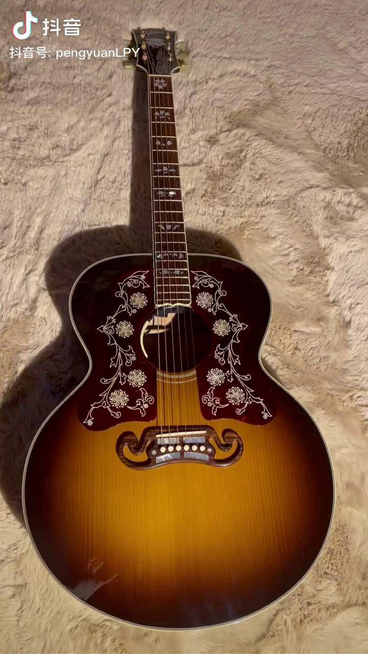 gibson木吉他限量版鉴赏172014年产鲍勃迪伦款