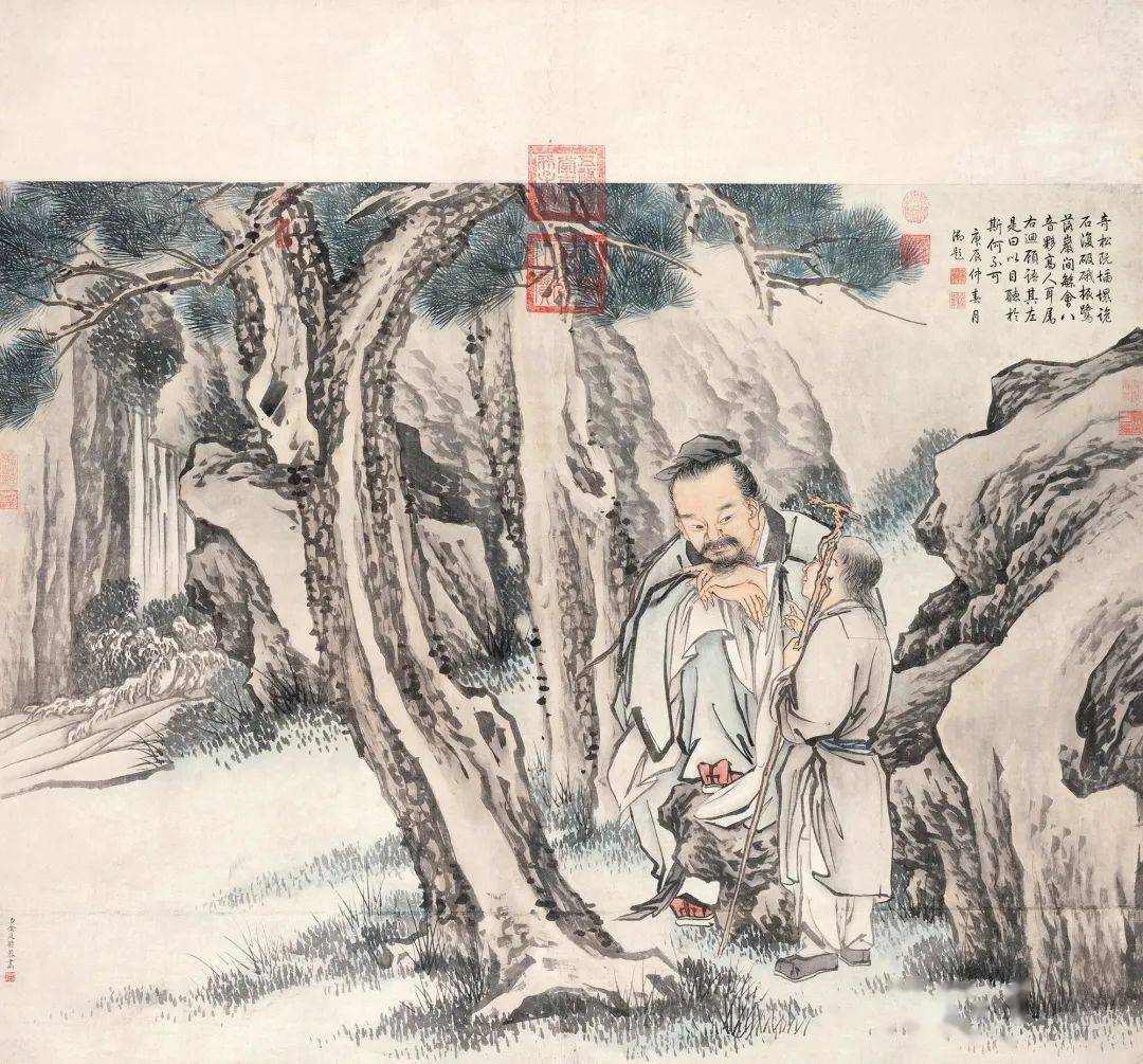 艺赏414亿2021最贵古代书画徐扬平定西域献俘礼图