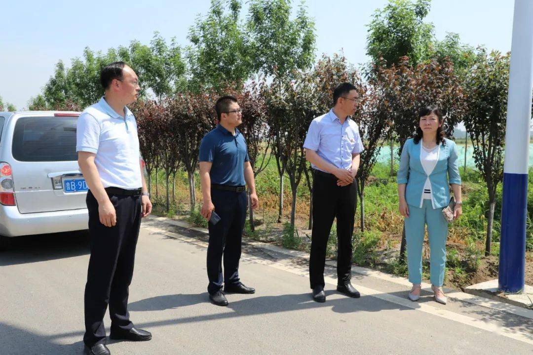 徐君副市长到南村镇调度经济运行及重点项目建设有关情况