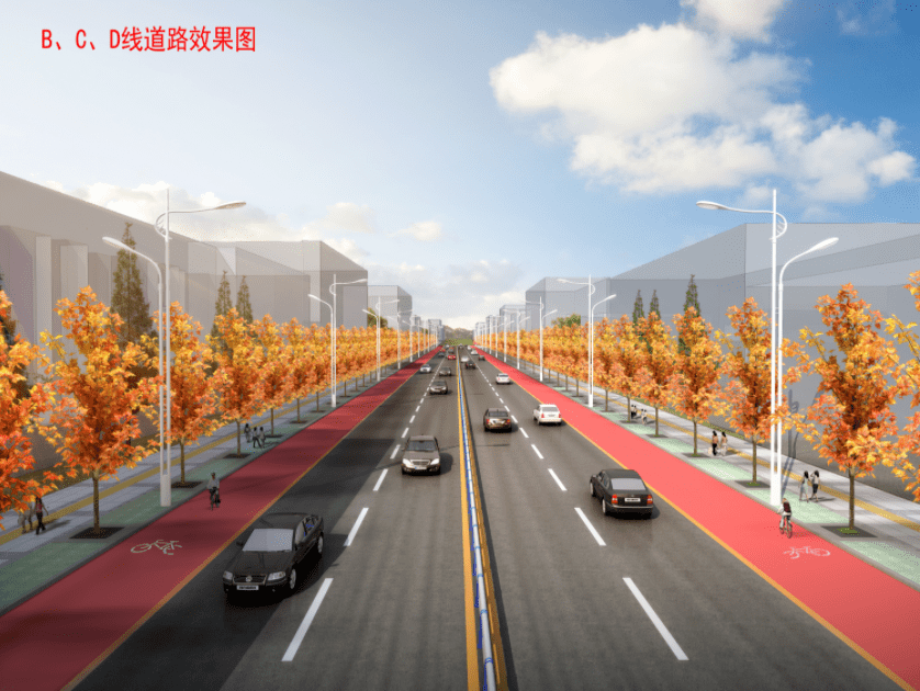 西部新区天王山大道西侧四条市政道路设计方案公示