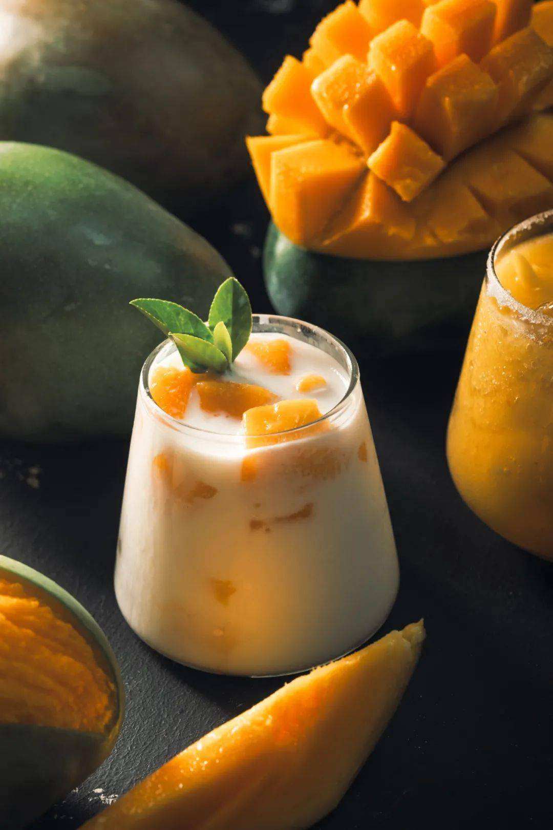 可以当冰淇淋吃的大芒果,肉细核小香甜好滋味!_果肉