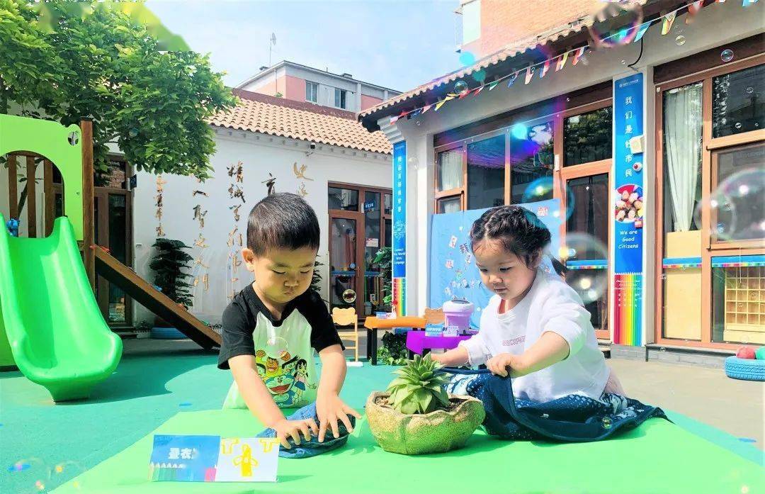 生活即教育勞動促成長史家衚衕精誠實驗幼兒園勞動實踐