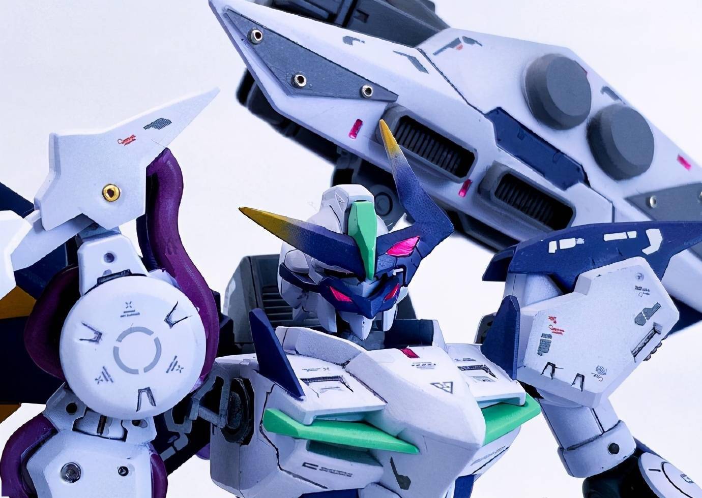 增加6只手,神怪高达模型