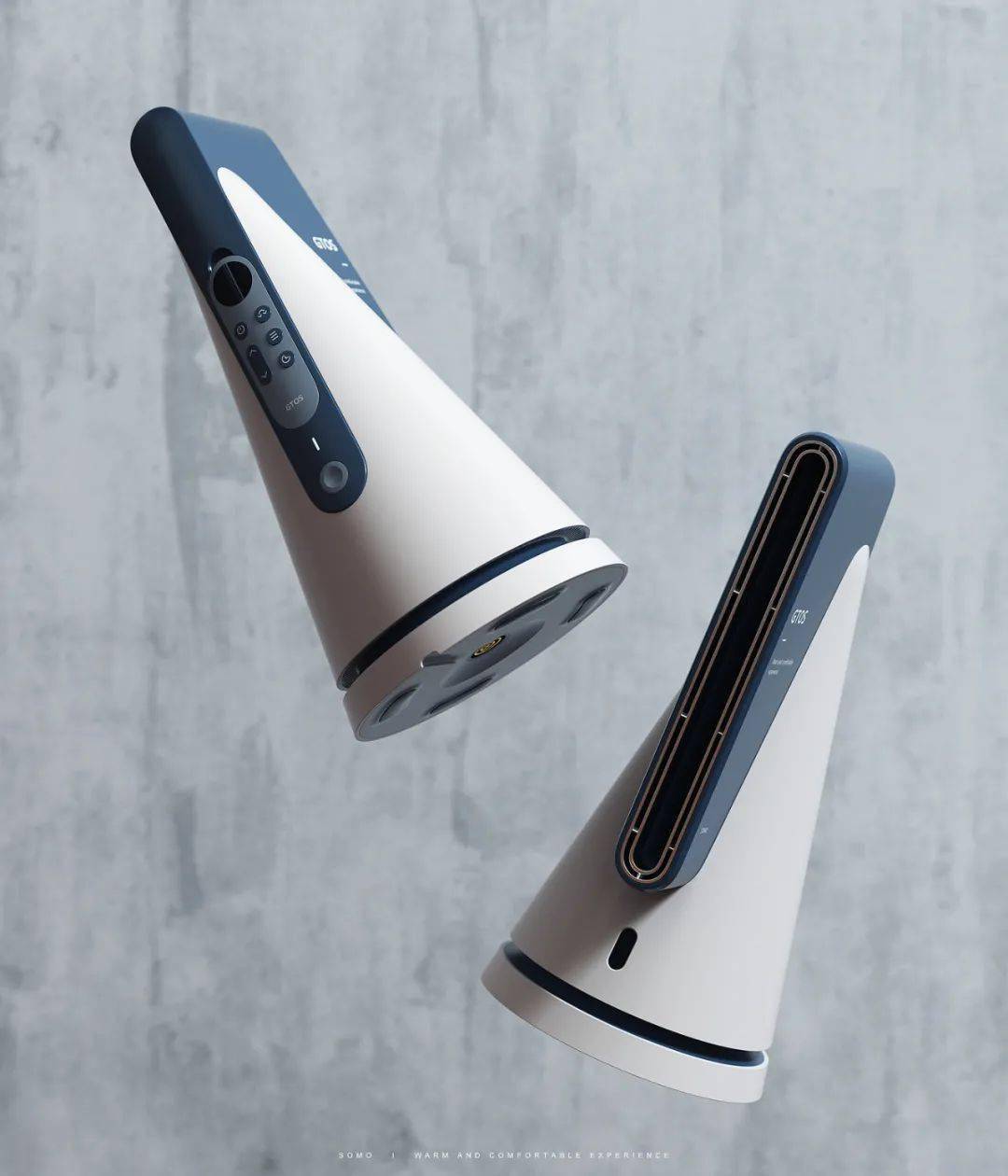 时尚感满分的无叶风扇设计带你清凉一夏