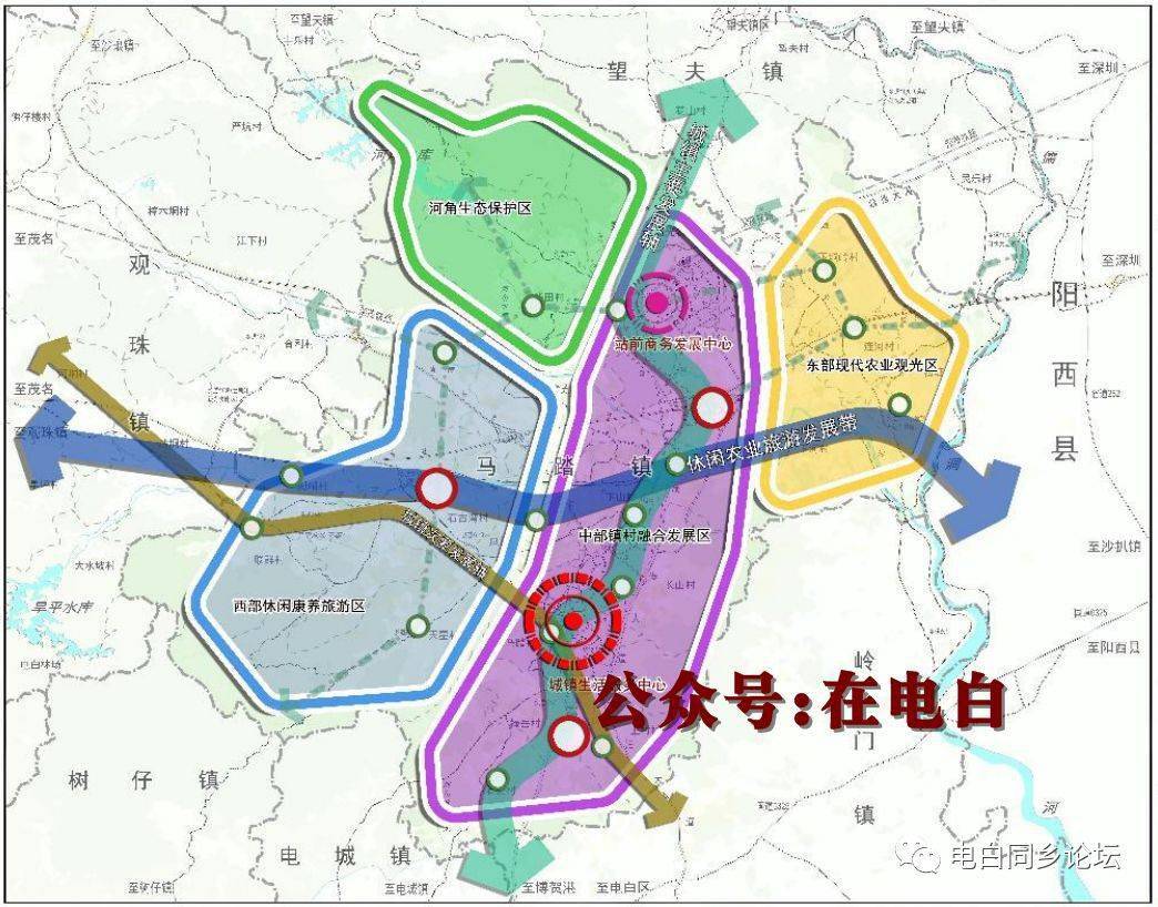 电城镇总人口_电白马踏镇(2018-2035)总体规划出炉!