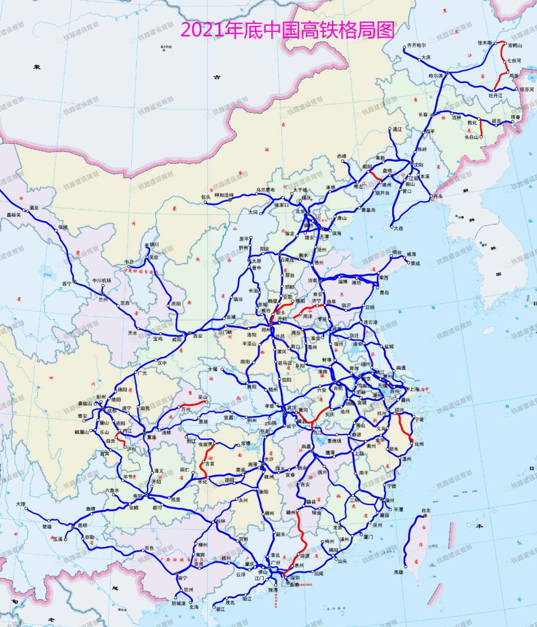 深圳高铁线路图2021图片