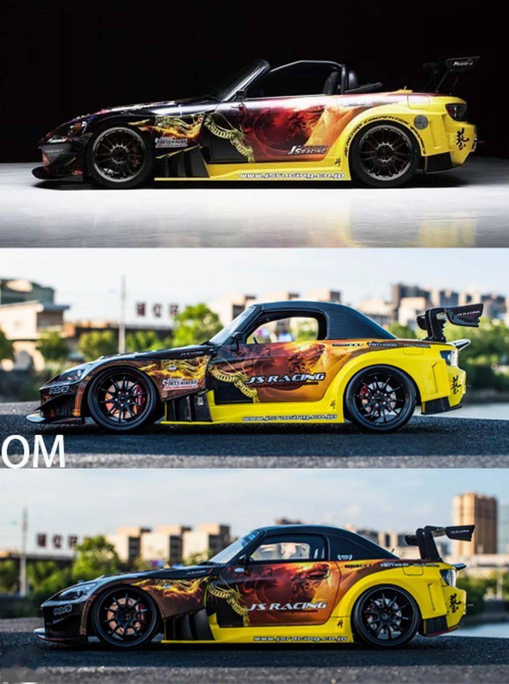 【魔王降临】1/18 oneoodel对比IG，J’s Racing S2000“魔王”_搜狐汽车_搜狐网