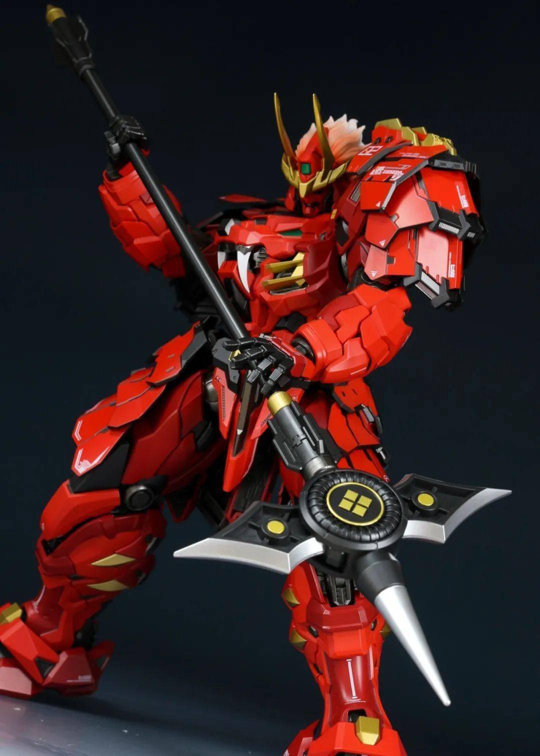 模玩测评：模寿MCT-J02 甲斐之虎武田信玄_细节