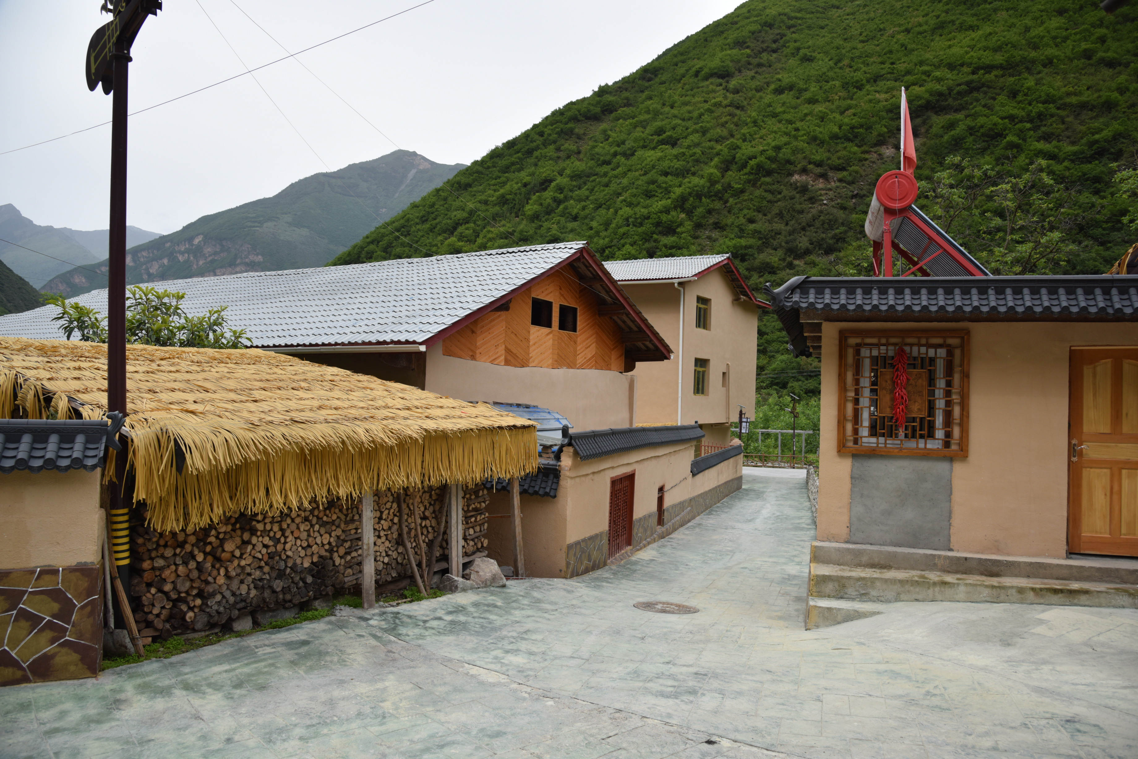 乡村环境大变样美丽太平正梳妆九寨沟县白河乡太平村创建乡村振兴示范