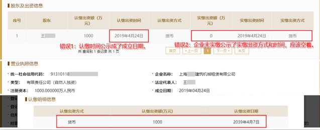 常见的5种工商年报错误实例,看看你有没有中招?_进行