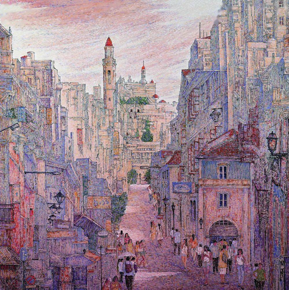 5cm 2019年繁华秋实 任辉 100cm×75cm 2018年和风景二 任剑 90cm