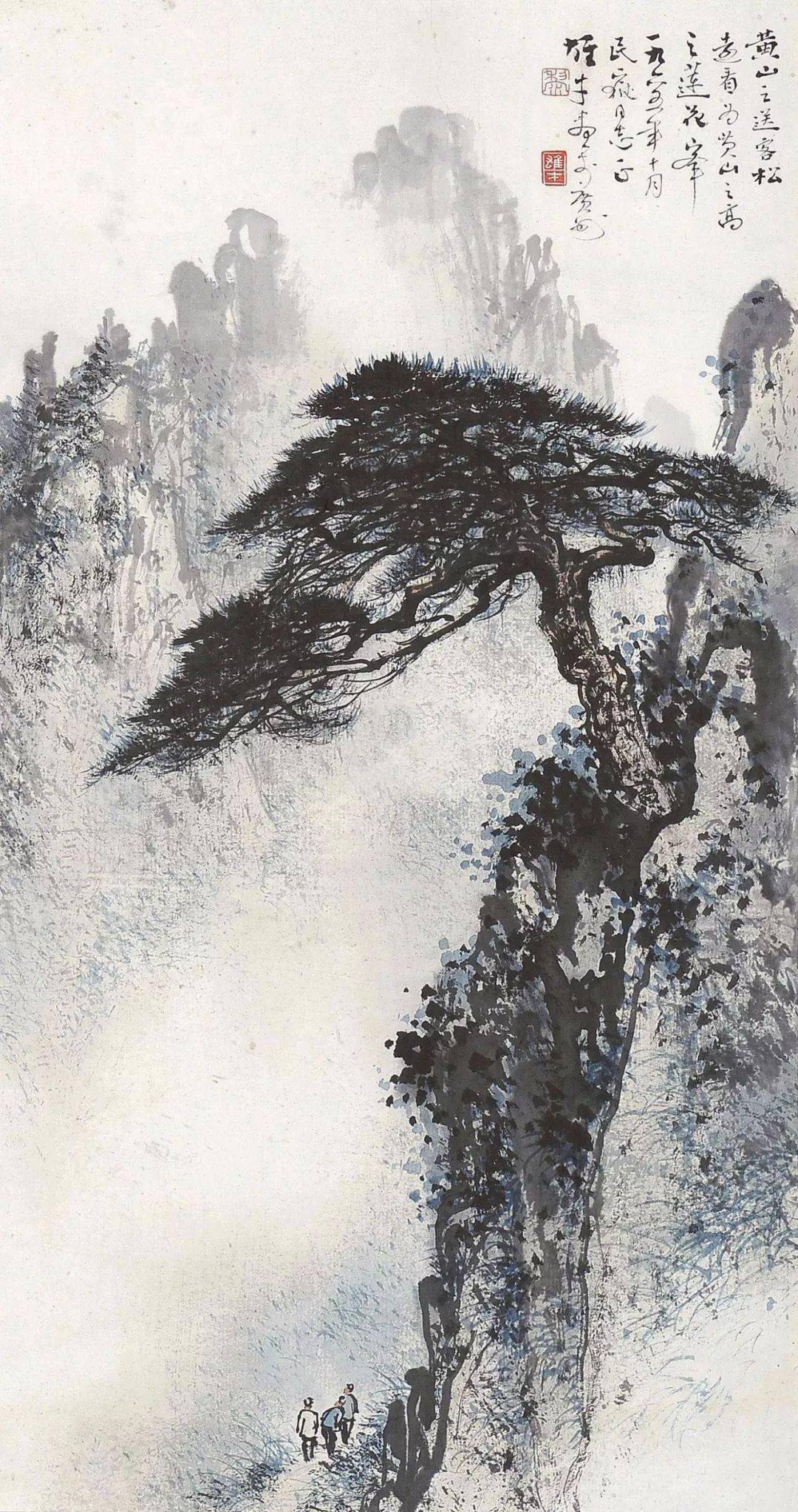 岭南画派大师黎雄才的精品大图!_山水画