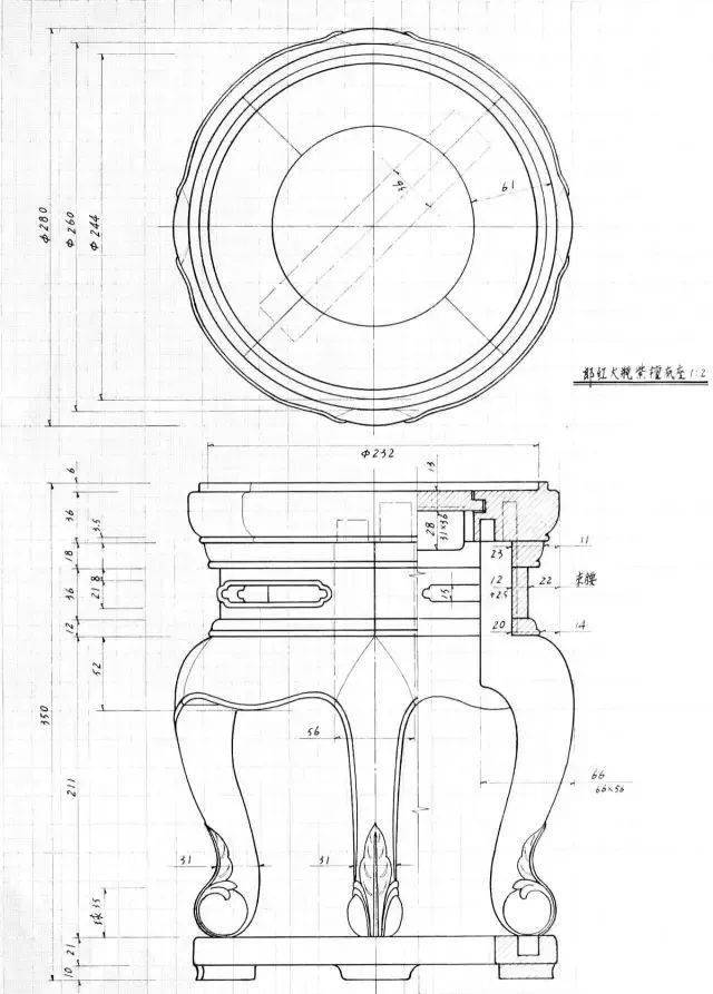 干货分享:中国古典家具制作手绘图纸(100张详情图)