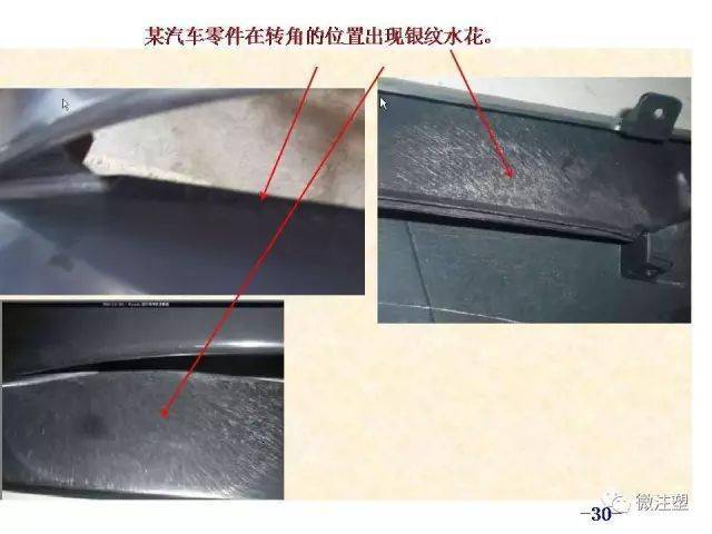 汽车零件注塑成型缺陷分析和解决措施