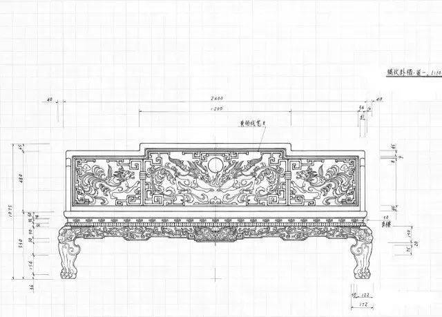 干货分享中国古典家具制作手绘图纸100张详情图