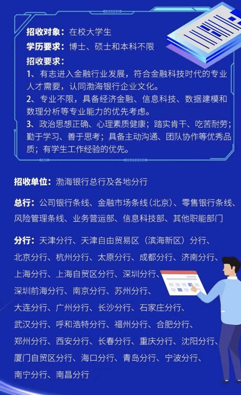 渤海银行招聘_渤海银行长春分行招聘(3)