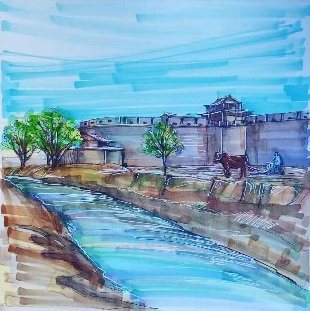 府河河畔美景 吴战平 摄 美丽的府河,日日夜夜千载奔流 阅尽冀中大地