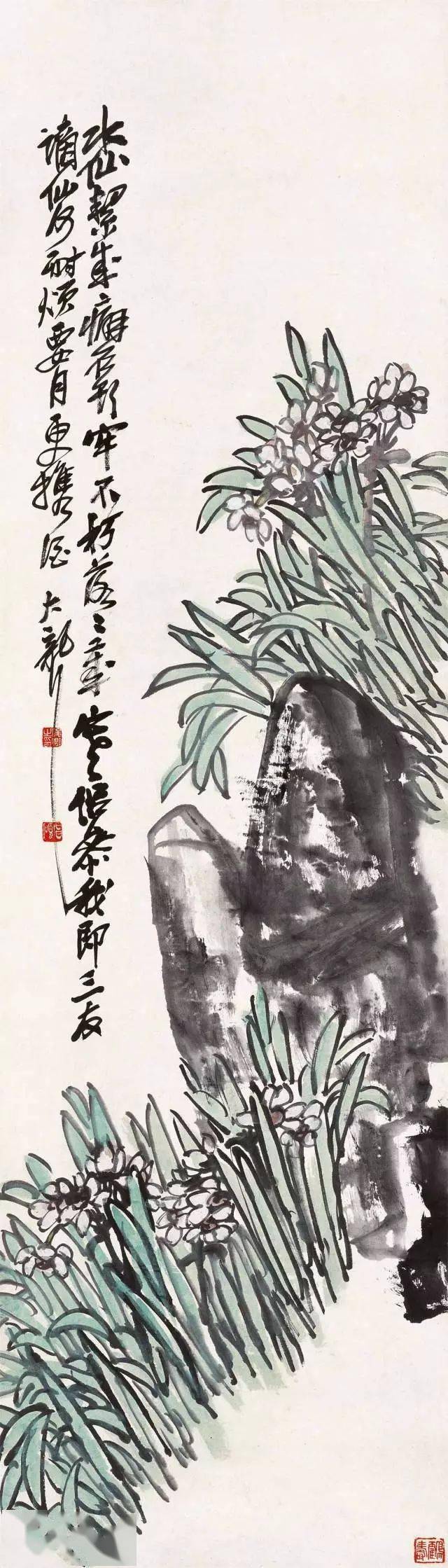 画气不画形吴昌硕花鸟画