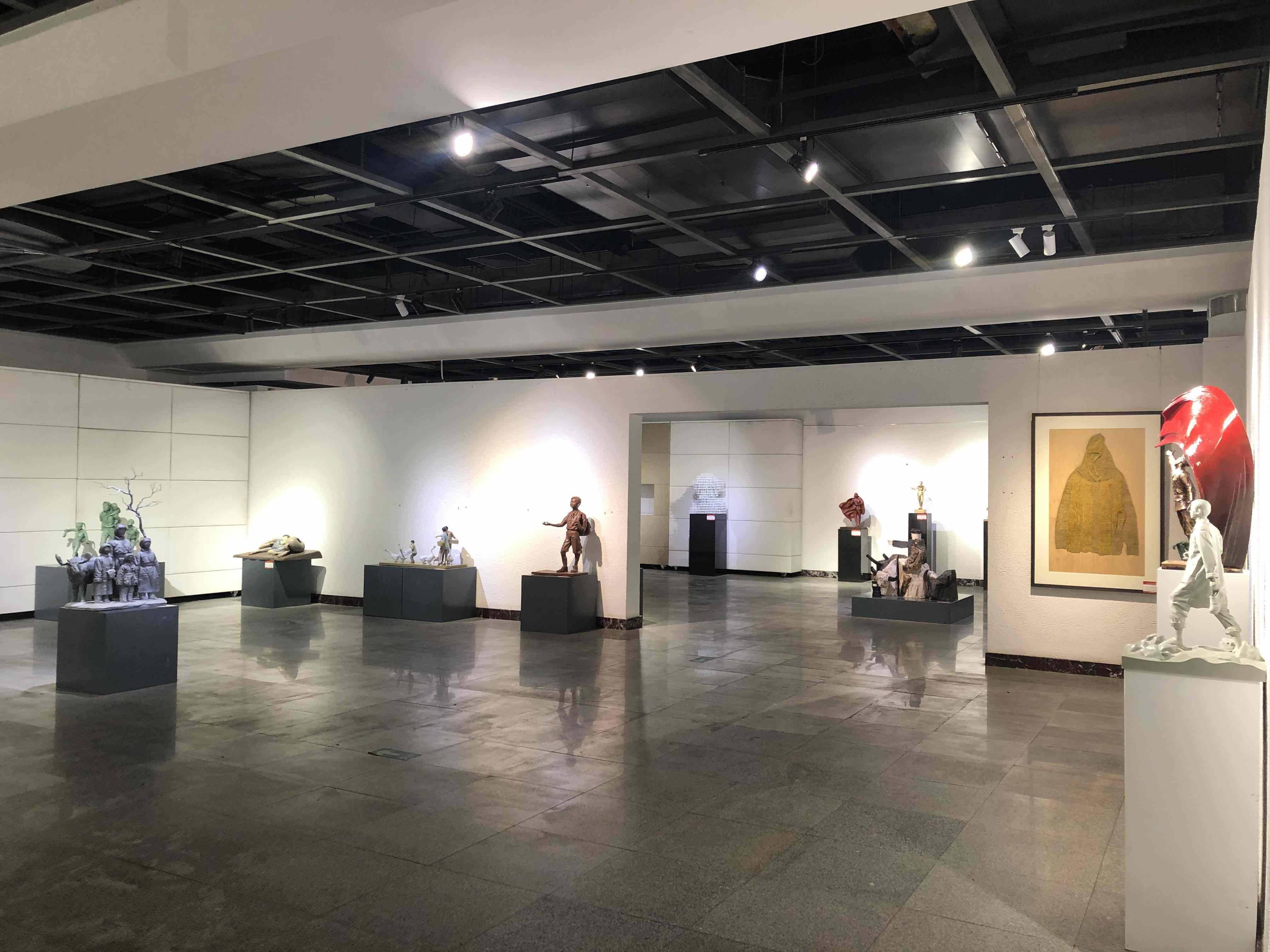 观展丨第三届吉林省雕塑作品展开幕