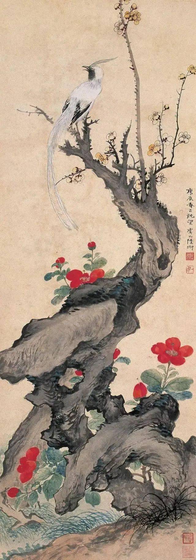陸抑非 花鳥 陸抑非花鳥畫是生活的美積累_中國_陸翀_上海