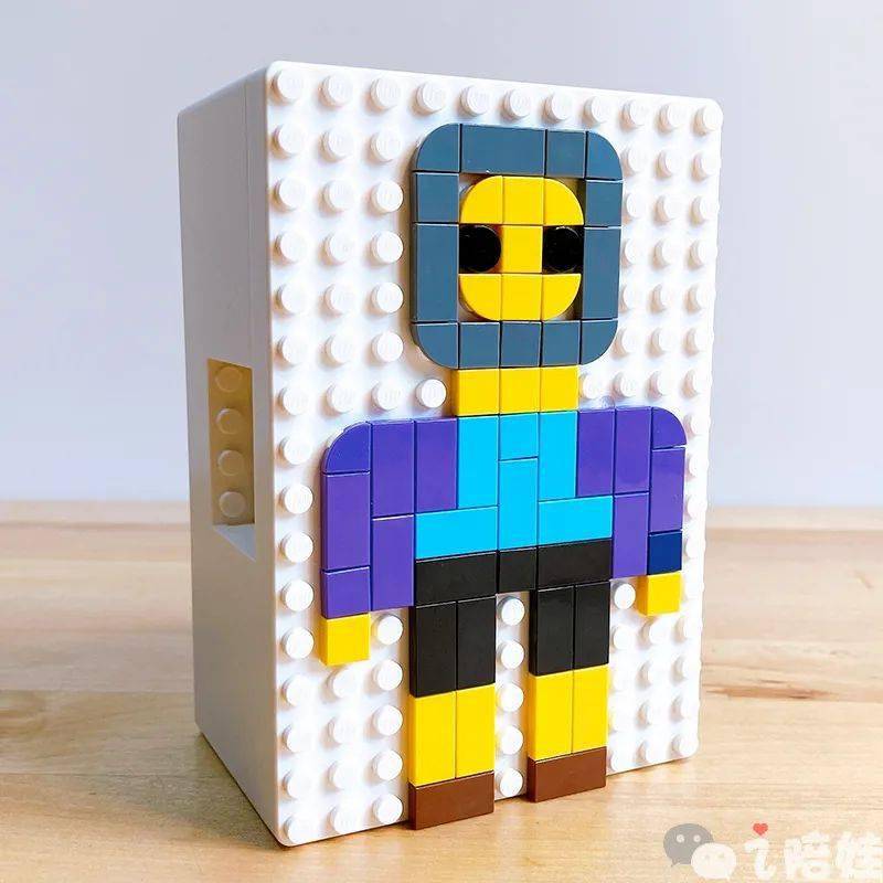 宜家乐高的联名款收纳盒等了半年终于给闺女买到了