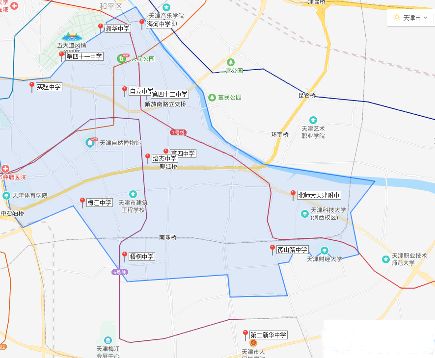 天津市区全61所高中招生,录取,住宿信息全汇总!