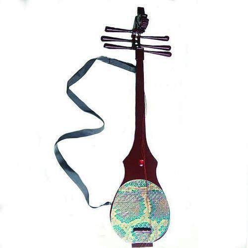 的歌喉/是民族给了我取之不尽的乐章……"这便是龙头琴弹唱里的歌词