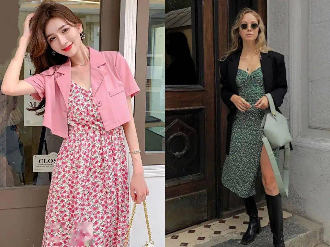 碎花裙怎么搭才不显老气?掌握这7个搭配技巧,优雅时髦有女人味