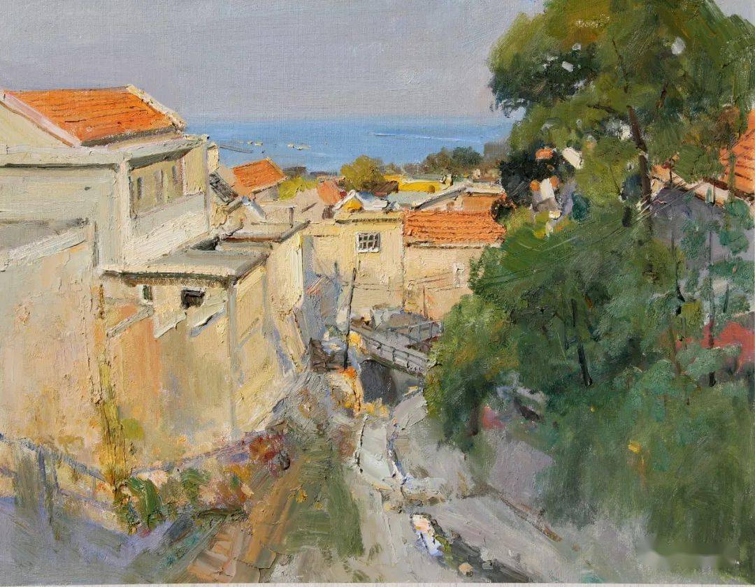 【写生啦】谭智群丨油画风景作品