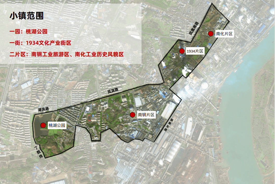 南京主城的北部,江北新区直管区大厂街道范围内