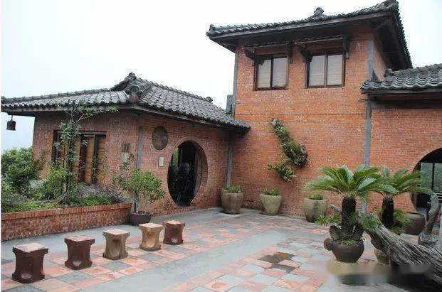 红砖造的小院竟如此唯美老了我也想回乡造一座