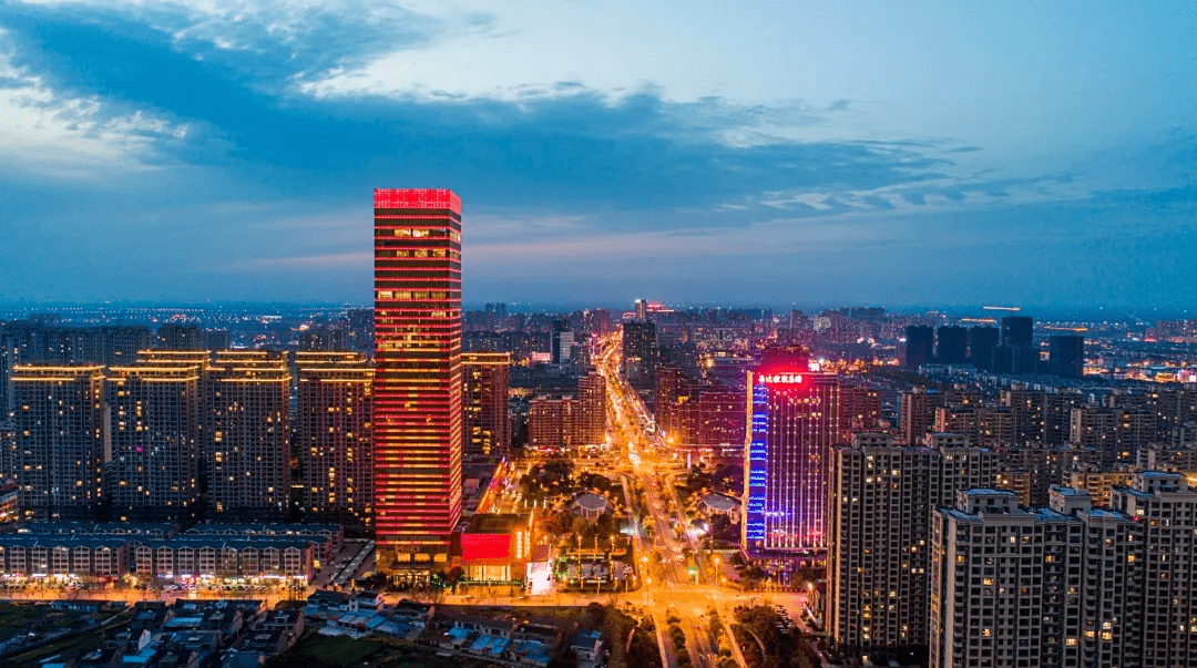 太迷人了一大波组图带你云体验海安夜景