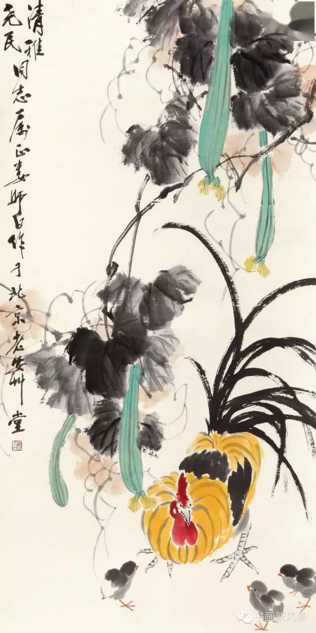 画个丝瓜竟然也这样有趣