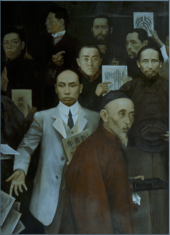 国藏油画中的党史①丨北方吹来十月的风_中国共产党 国藏油画中的党史①丨北方吹来十月的风_中国共产党