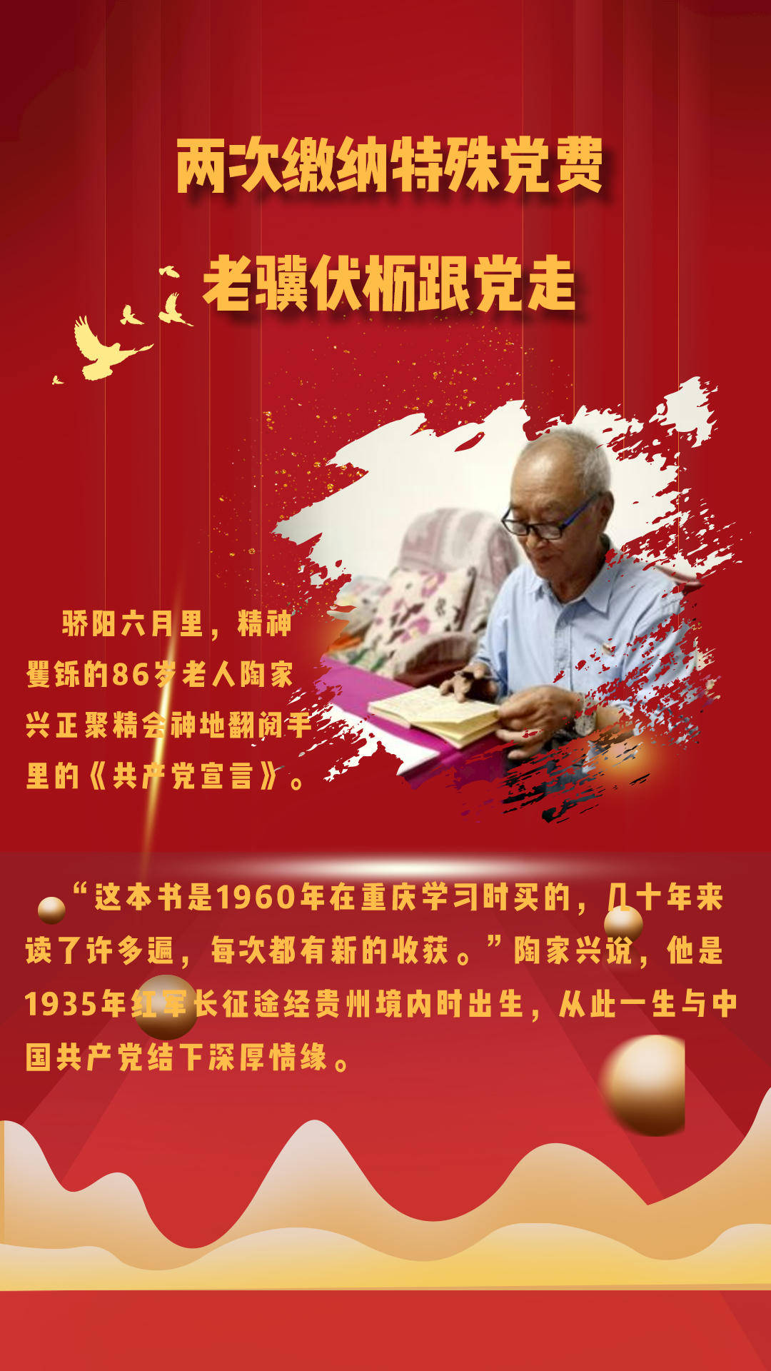 党在我心中爱你的样子黔西南几位普通党员的故事