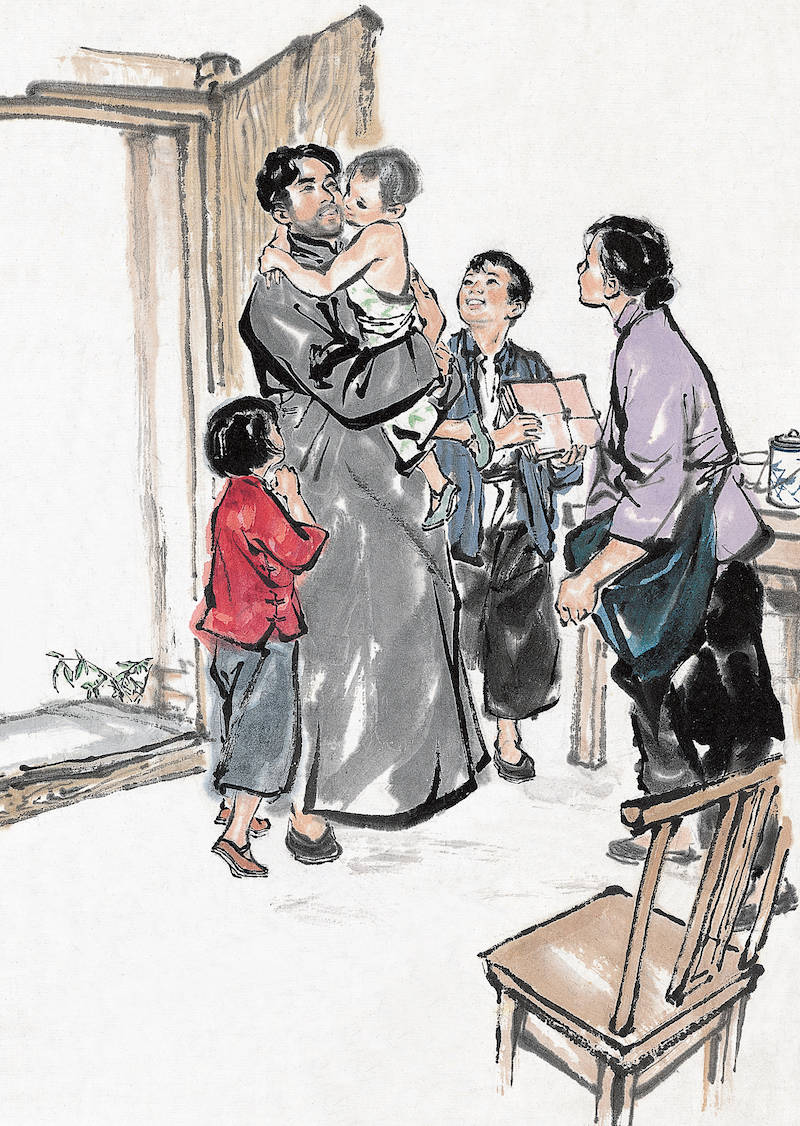 山乡巨变红日脚本上海展出经典连环画里的百年光辉