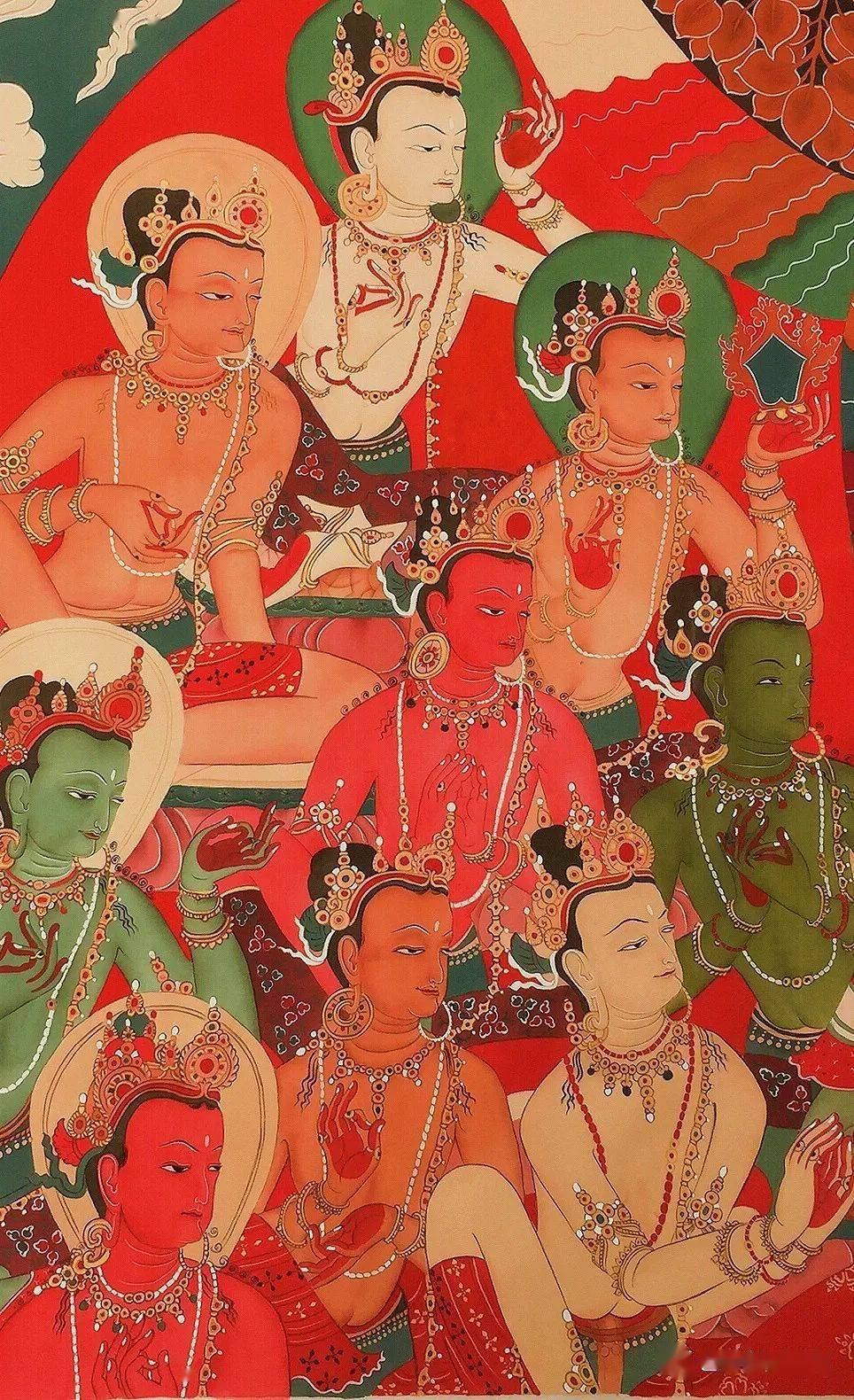 《夏鲁寺壁画·听法菩萨》绢本中国国家画院副院长张江舟《东方旋律》