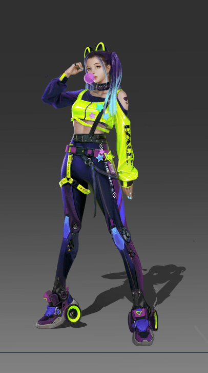 新增冒险女角色:轮滑少女01新增角色巨齿狂鲨61改ii末日审判61改