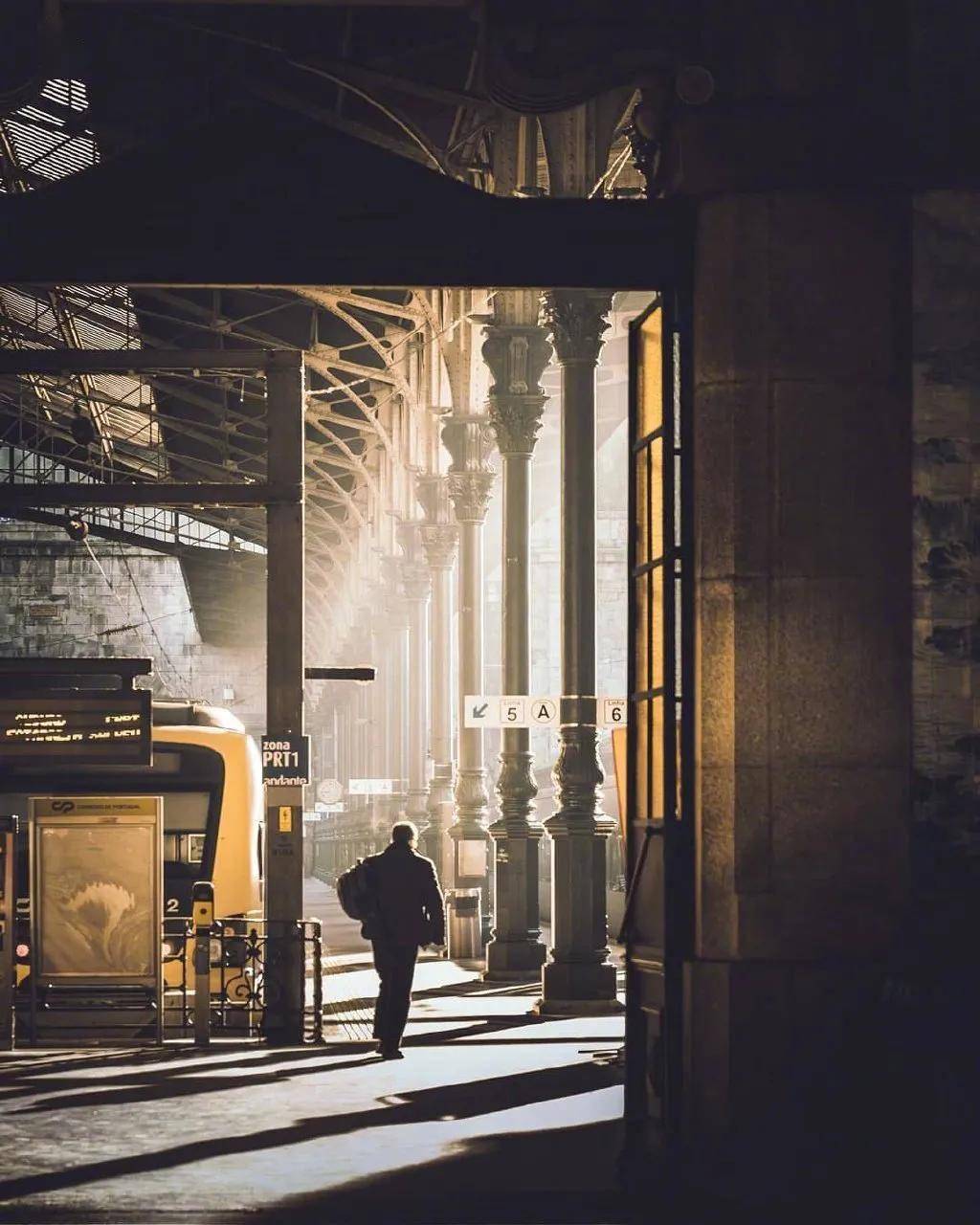 摄影作品欣赏·光影街道