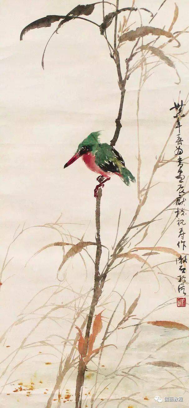 100幅国画翠鸟灵动之美