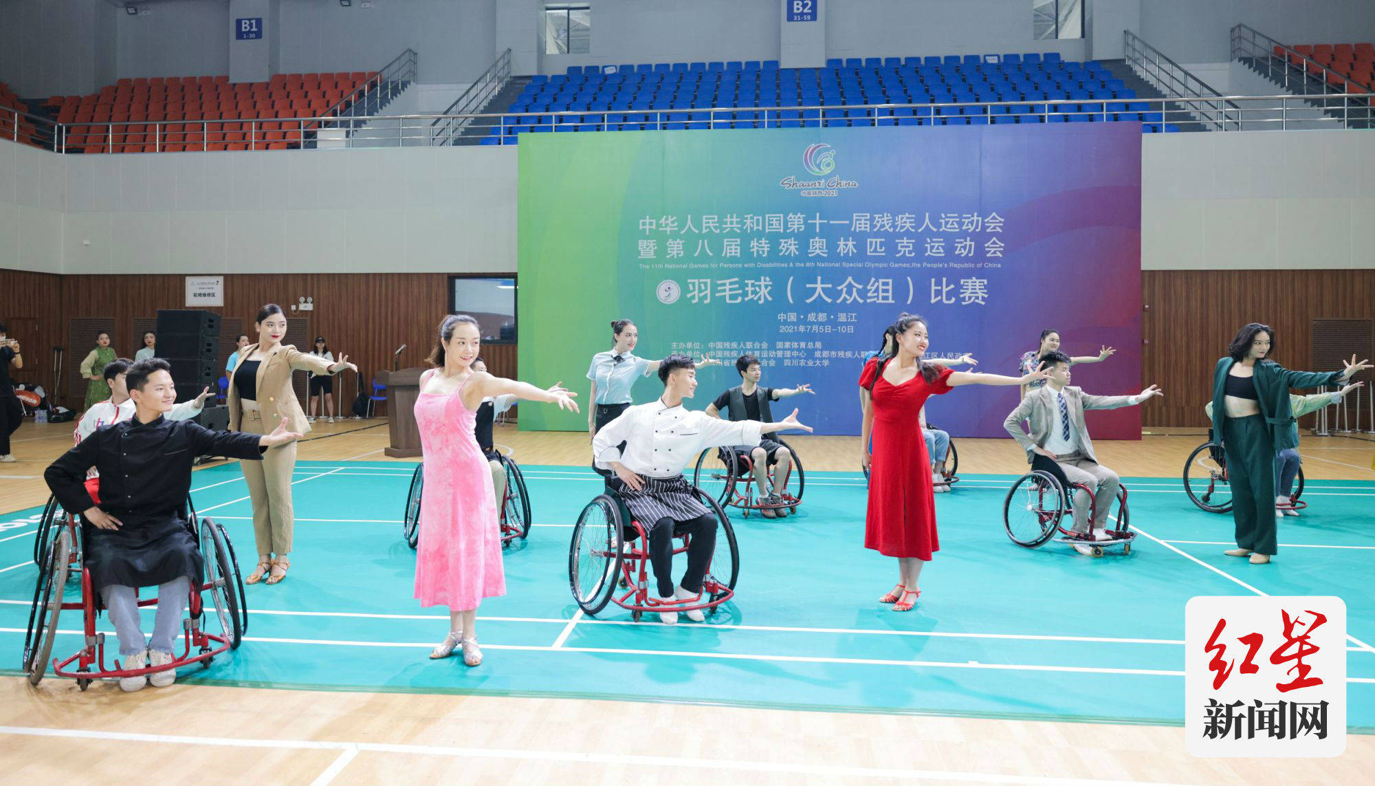 残疾人|高位截瘫却活出精彩 他在轮椅上逐梦羽球赛场