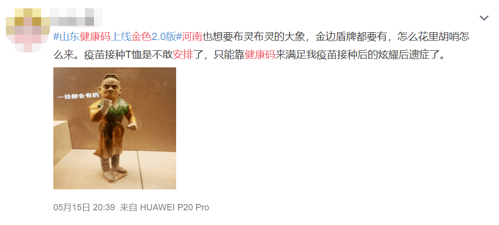 健康码金钟罩上线你换装了吗