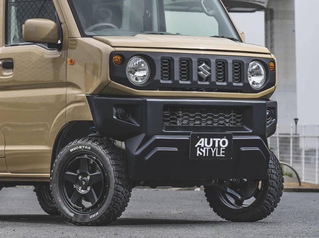 岛国已经有改装厂家以铃木every wagon(2015至今)为基础,开发出了全套