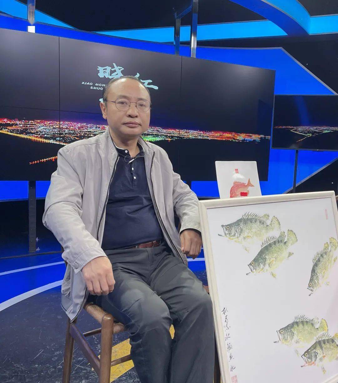 鱼拓:让鱼在纸上"活"起来_江发强