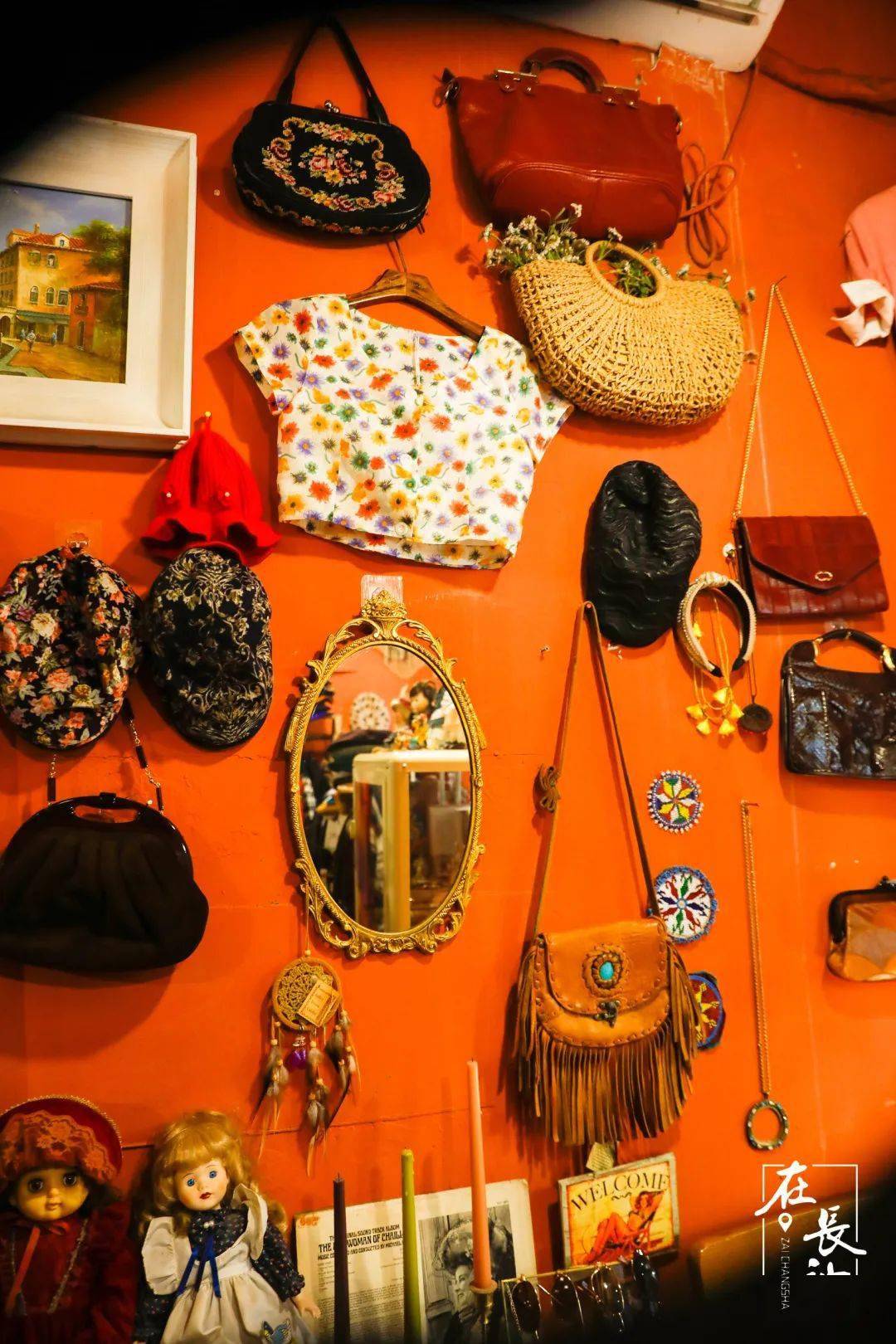 长沙复古潮流大搜罗,这些古着饰品让你闪闪惹人爱!_风格