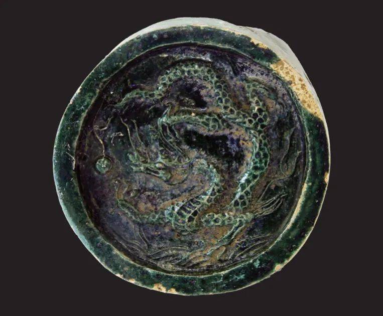 绿釉龙纹圆形勾头素烧祥云纹圆形勾头素烧套兽素烧兽首"楚藩九寝"分布